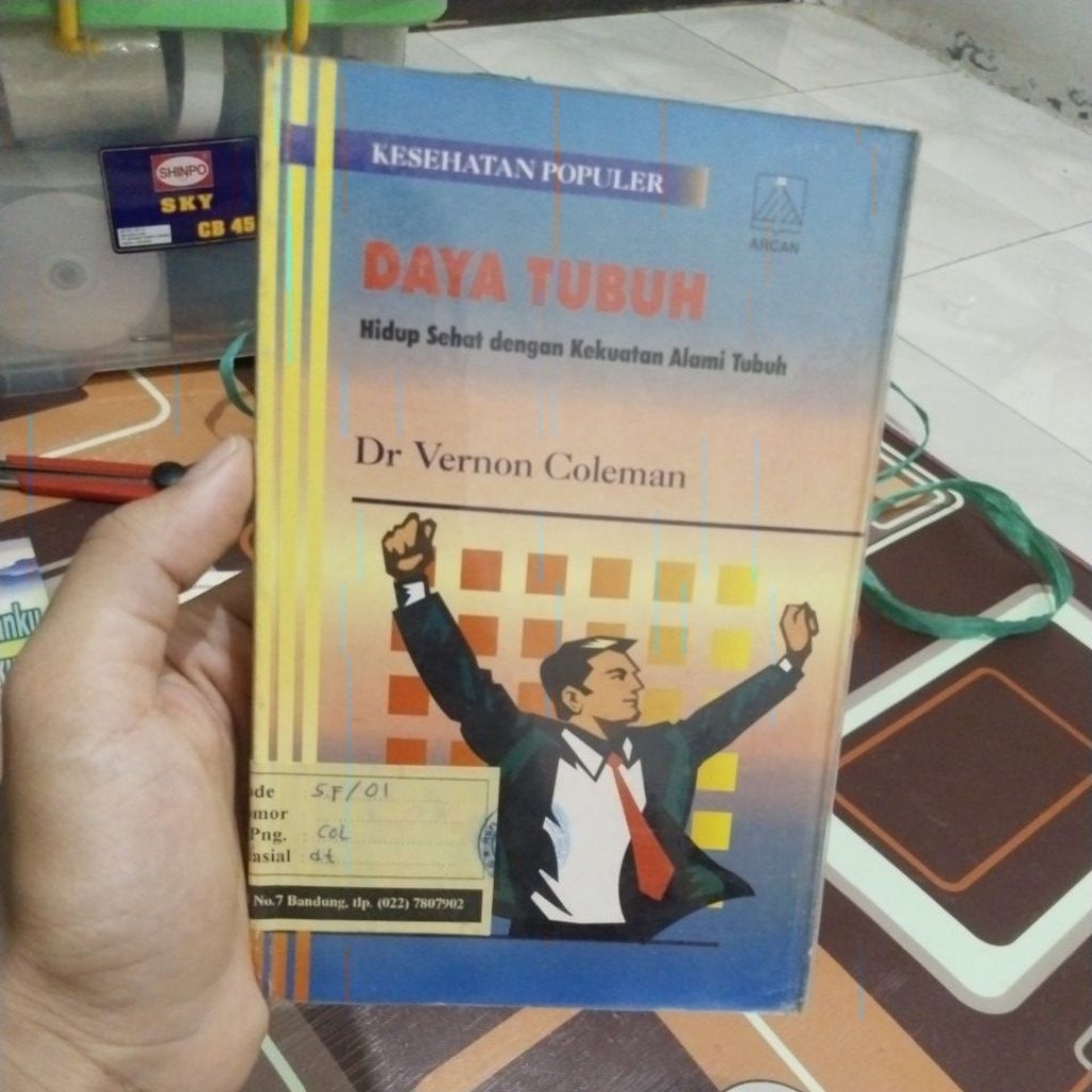 Buku Daya Tubuh Vernon Coleman Seri Kesehatan Populer Second