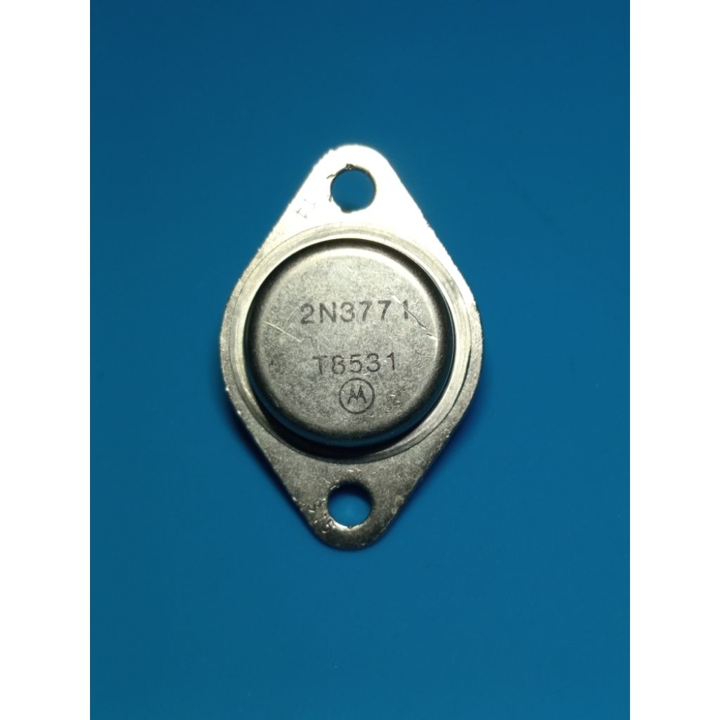 Motorola 2N3771 Original Transistor NPN 30A 40V 150W Jengkol TO-3