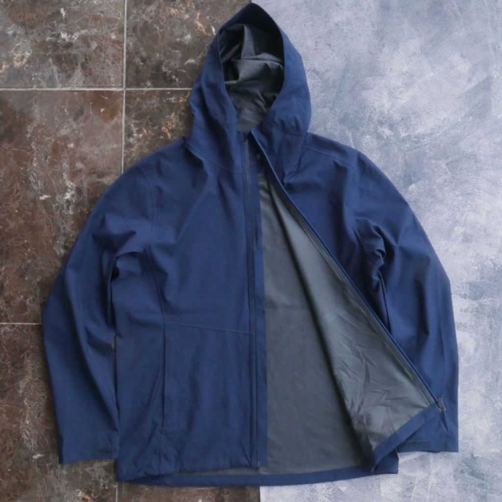 Uniqlo Blocktech Parka Jacket Windproof Waterproof Outdoor Hiking