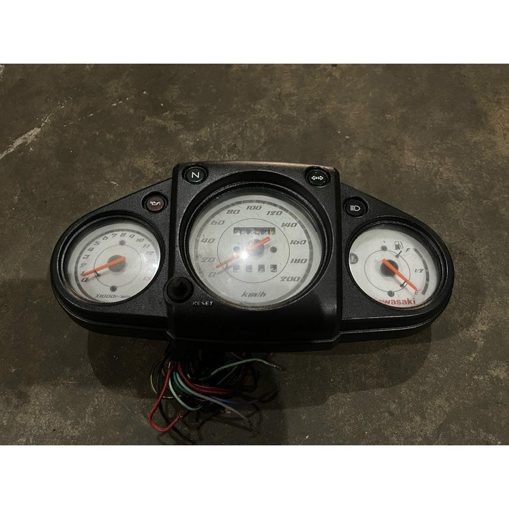 speedometer ninja250 old karbu oiginal