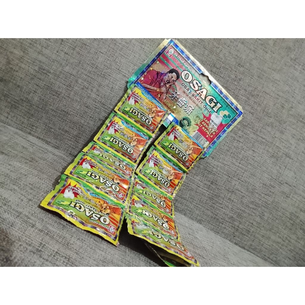 OSAGI KAPSUL OBAT SAKIT GIGI SAKIT KEPALA SAKIT GUSI DAN GISI BENGKAK