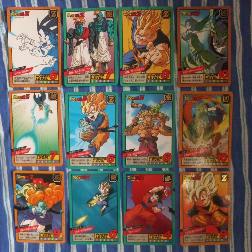 Dragon Ball Cards Vintage