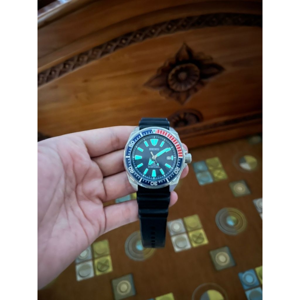 seiko Prospex Samurai SRPB53K1 Pepsi