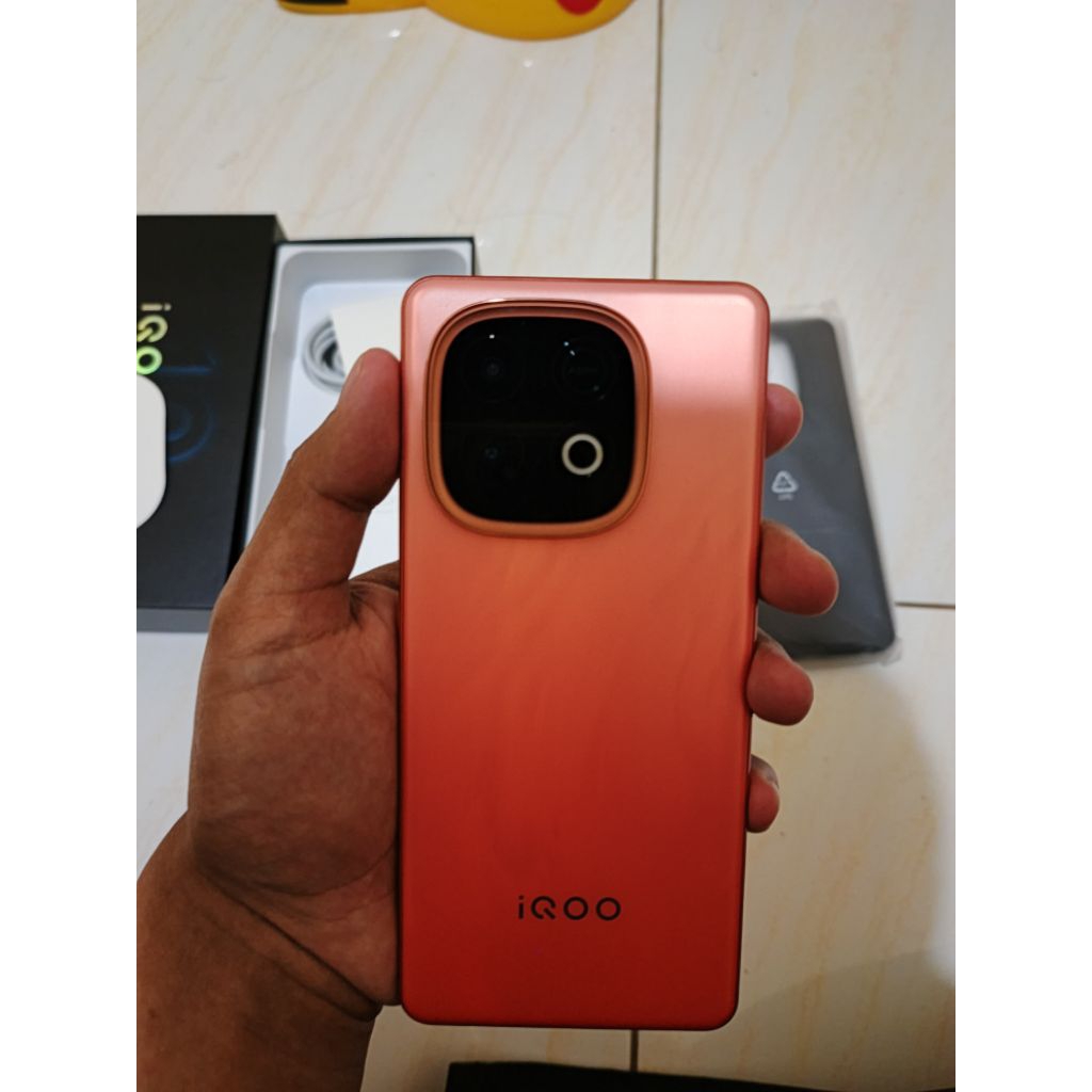 Iqoo Neo 10 Storage 12/256Gb Blaze Orange Second Fullset Mulus