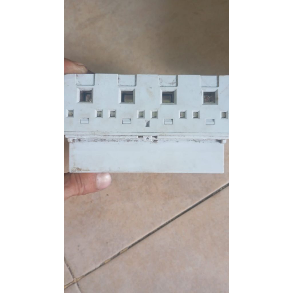 Kwh meter meteran listrik merk thera 3 phase digital din rail tem021