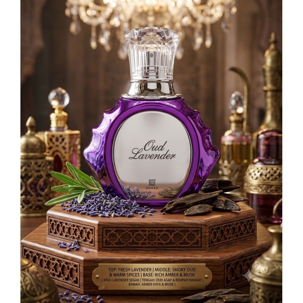 PARFUME OUD LAVENDER AHMED