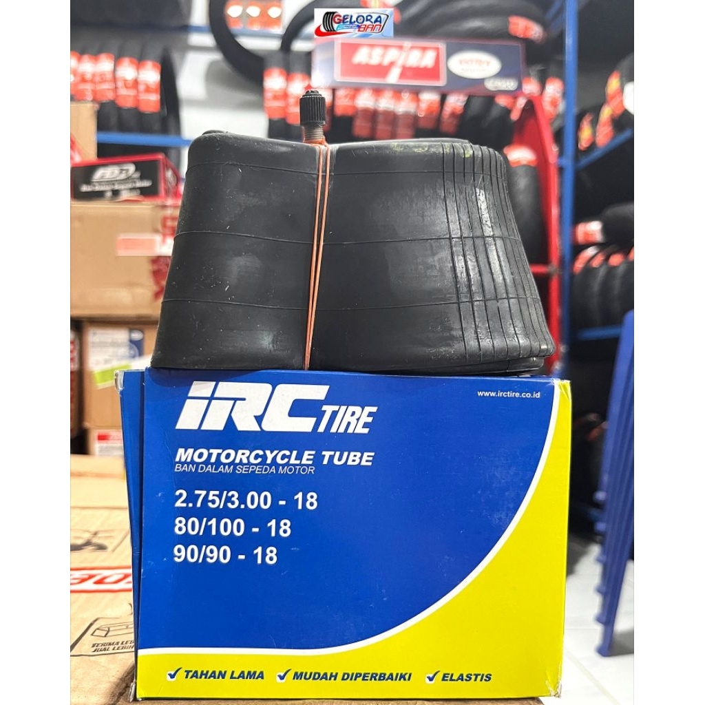 Ban Dalam IRC 275/300-18 ban dalam IRC 300-18 Ban Dalam ring 18 ban dalam 275/300 ban dalam ring 18 
