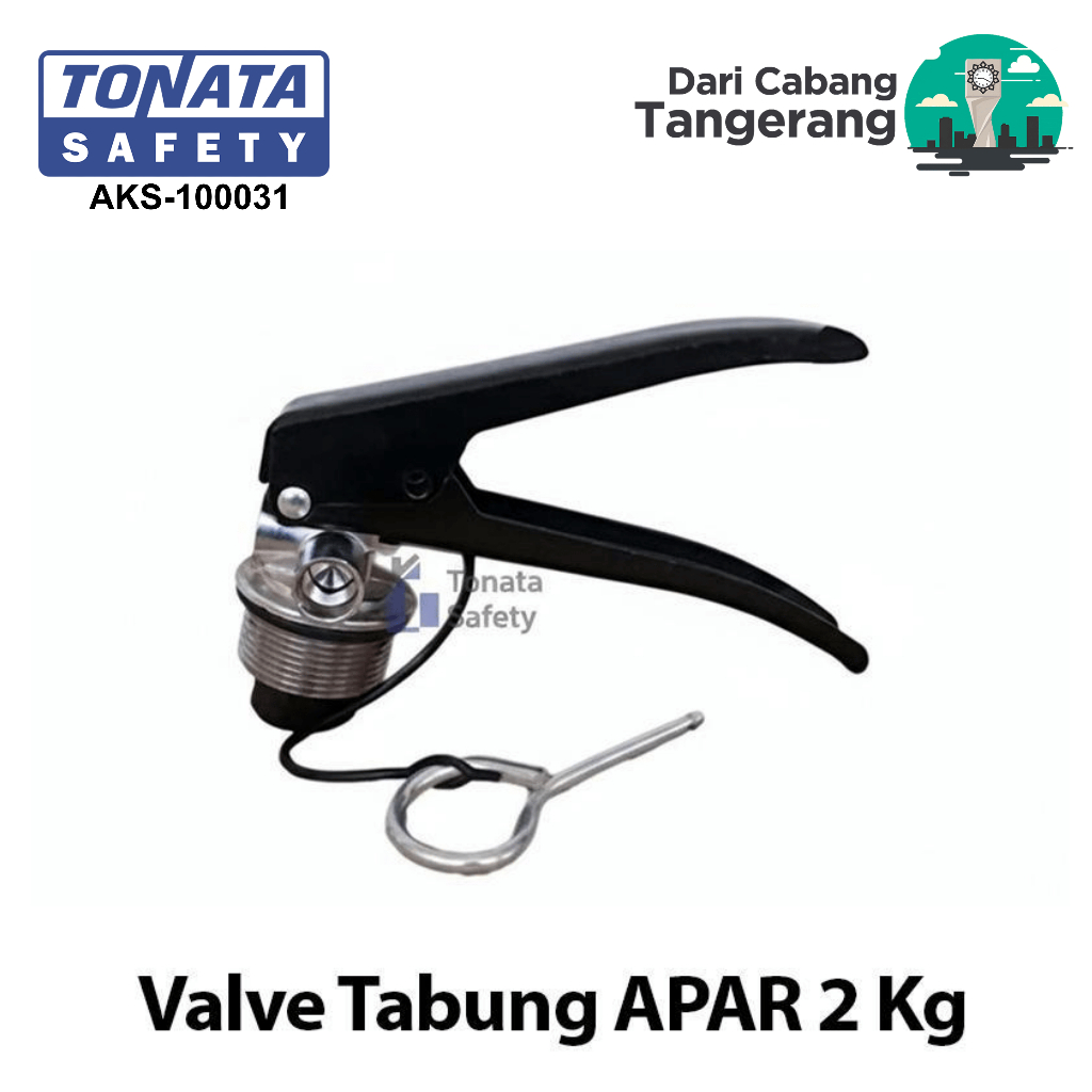 Valve Pengganti Tabung APAR Tonata 2 Kg / Valve Spare Part Pemadam Api 2 Kilogram / Valve Fire Extin