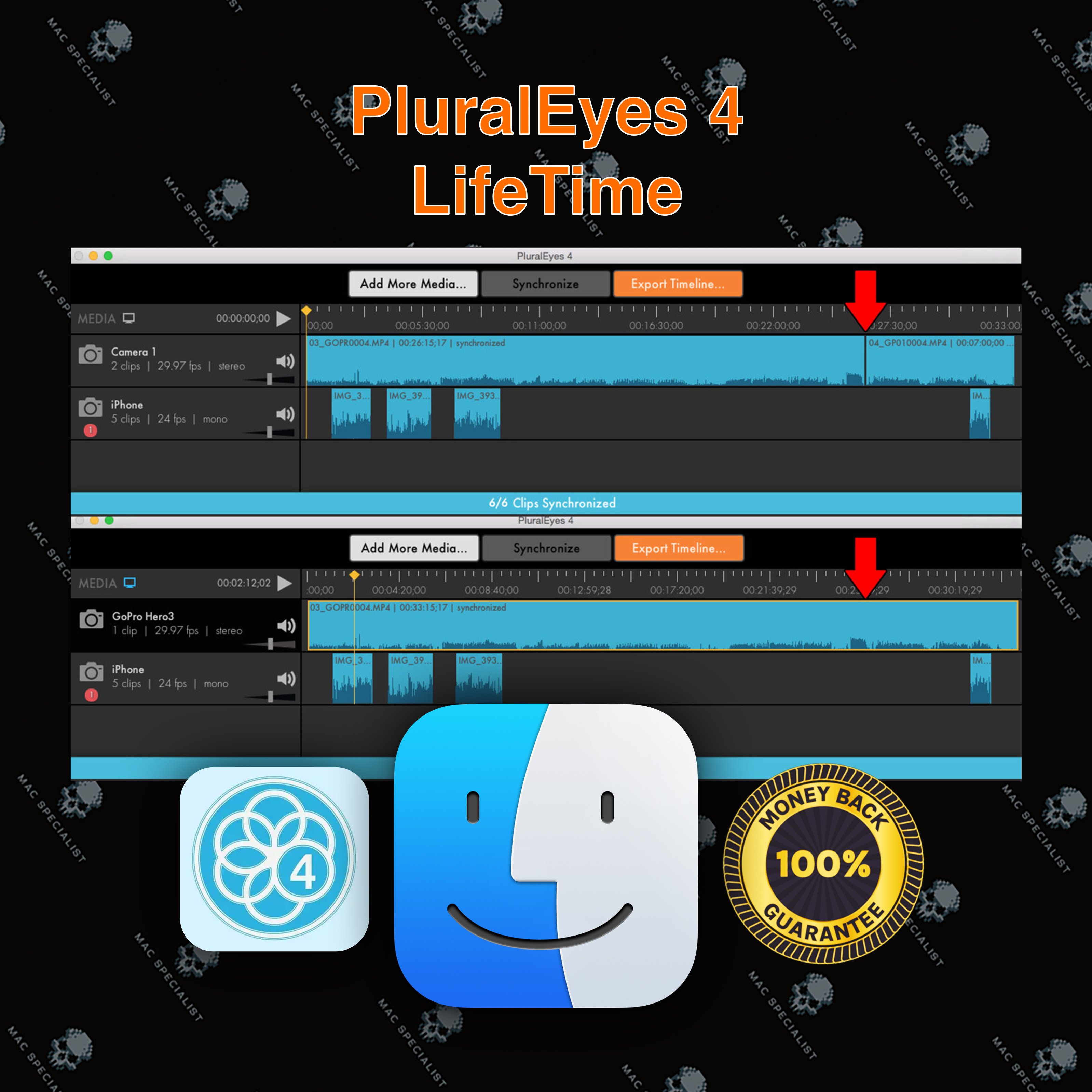 PluralEyes 4 Version Macbook | Mac App