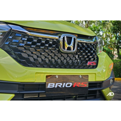 Front Grill Honda Brio 2023-2026 Facelift / Grill Ram Jaring Honda Brio RS Satya Hitam Glossy