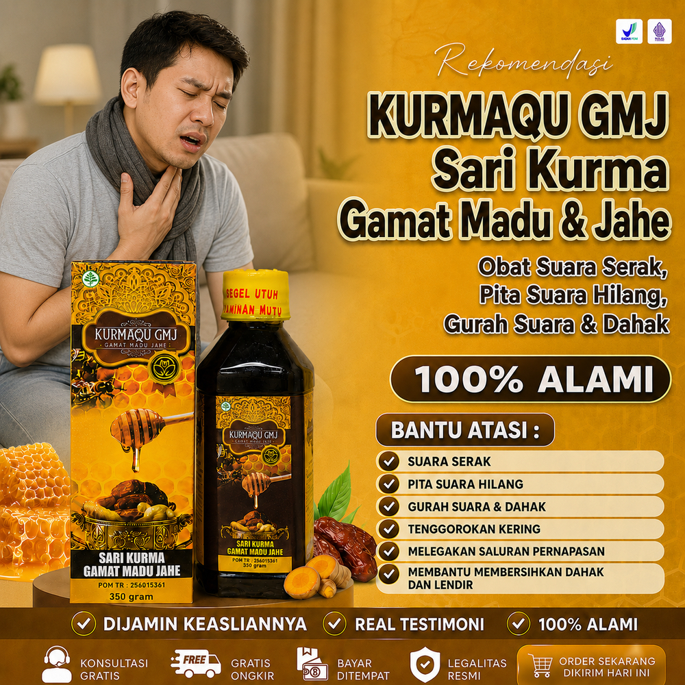 Obat Suara Serak, Pita Suara Hilang, Gurah Suara & Dahak, Suara Bagus dan Panjang, Herbal Mengatasi 
