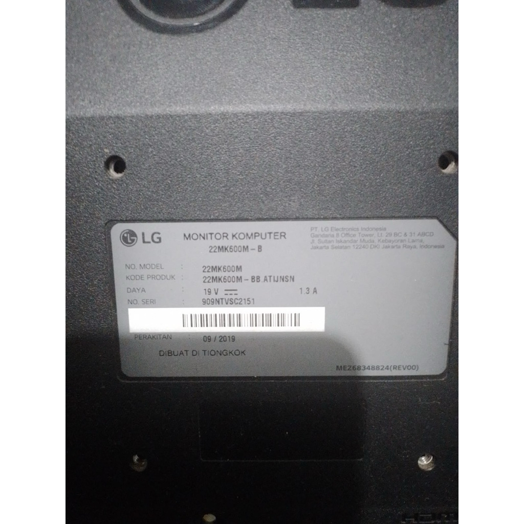 LG 22MK600M