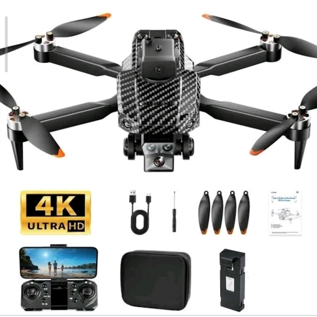 Drone A9 dan P8 PRO Brushless dual Camera