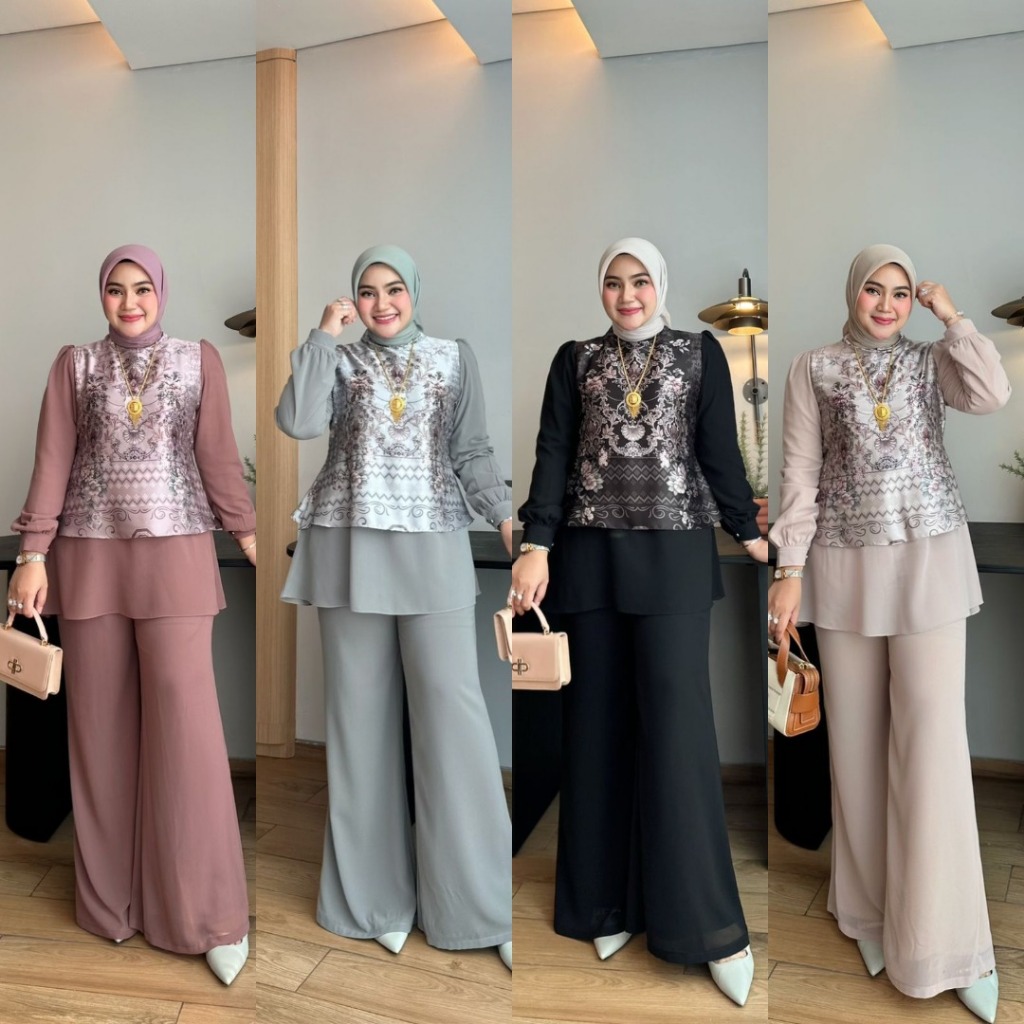 READY ONE SET ARISTA BY IRNA EMERALD BEST SELLER