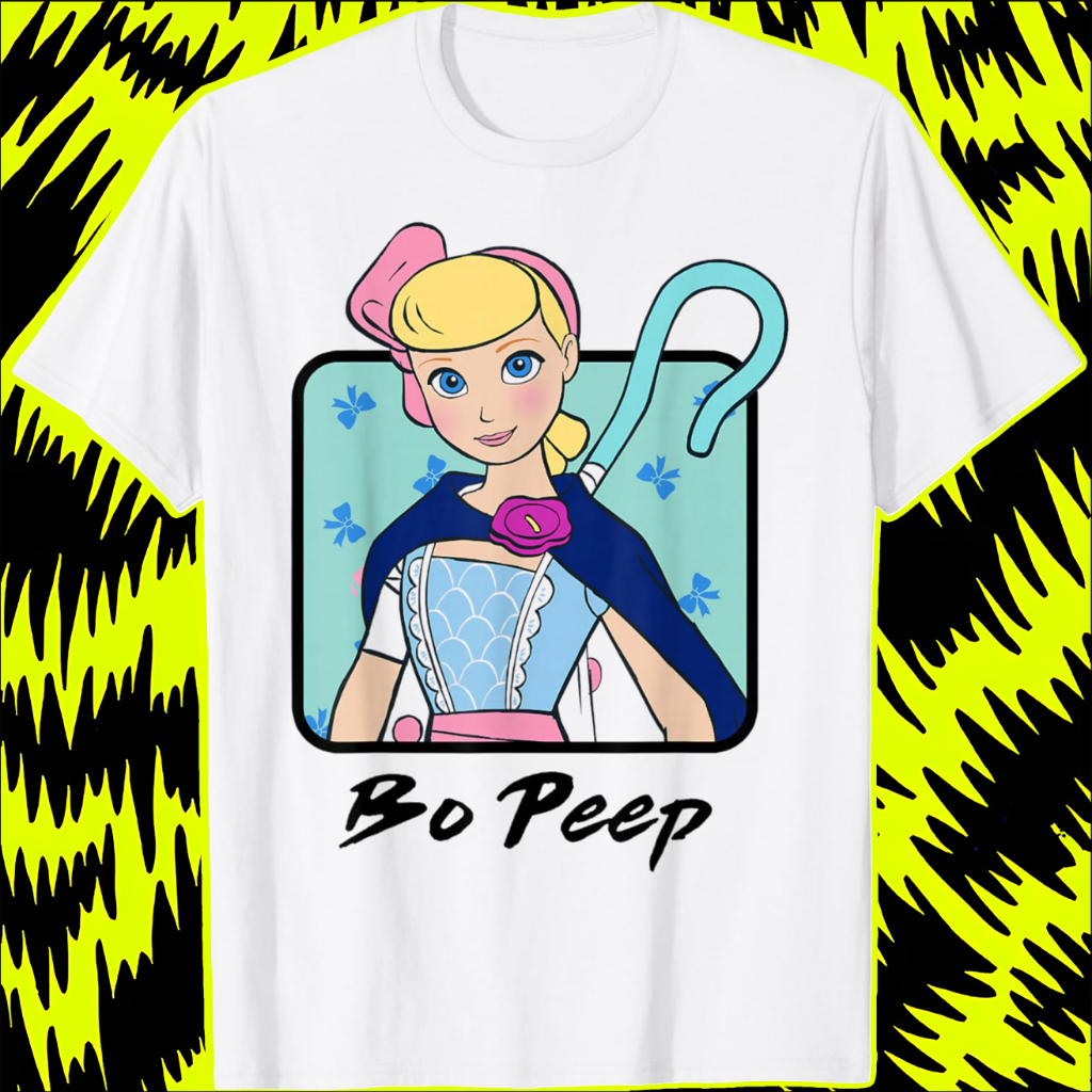 Makeyoushine X Generasi90 Kaos   Toy Story Bo Peep Portrait T-Shirt – Baju Vintage 90s Retro Pria Wa