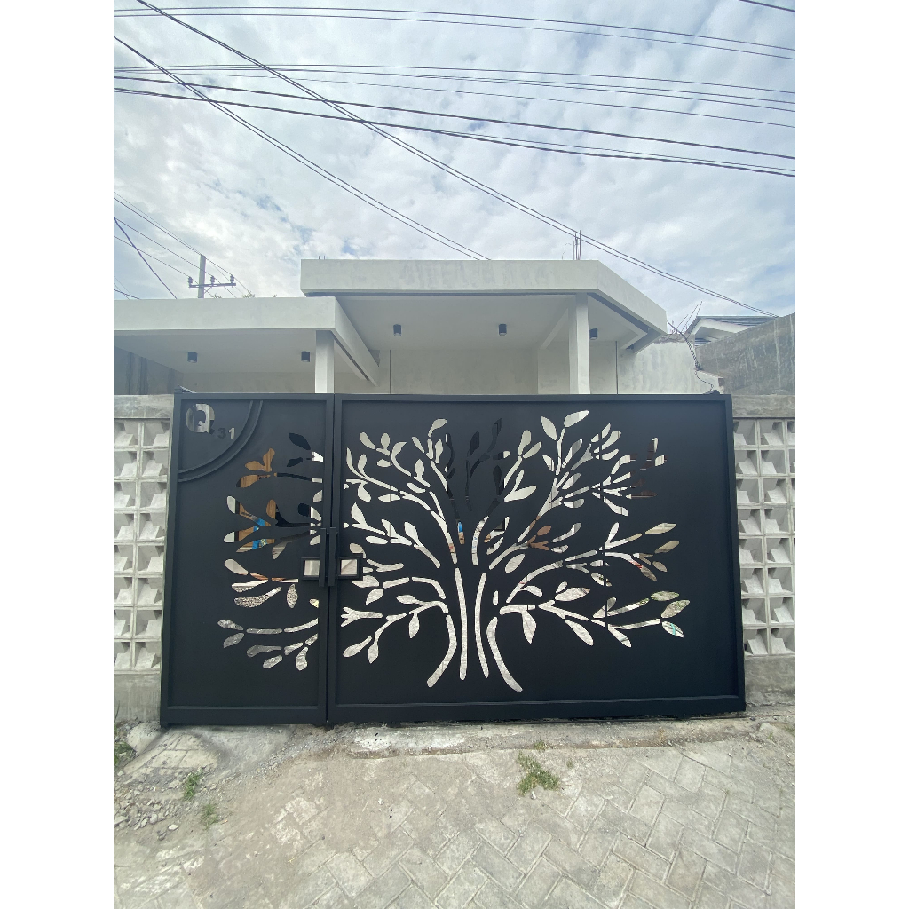 Pagar Rumah Laser Cutting Murah Bergaransi
