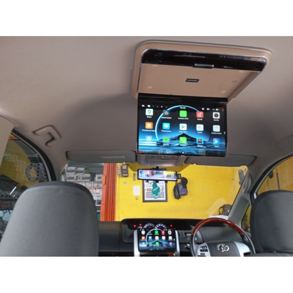 ROOF MONITOR MIRAI MR-1398 - TV PLAFON MOBIL MURAH