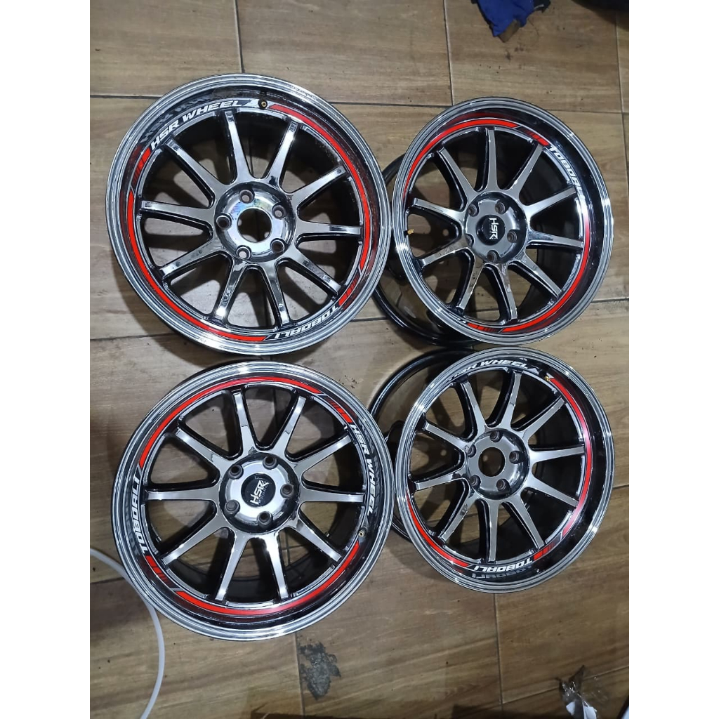 VELG BEKAS TOBOALI HSR R18X9 BAUT 5X114