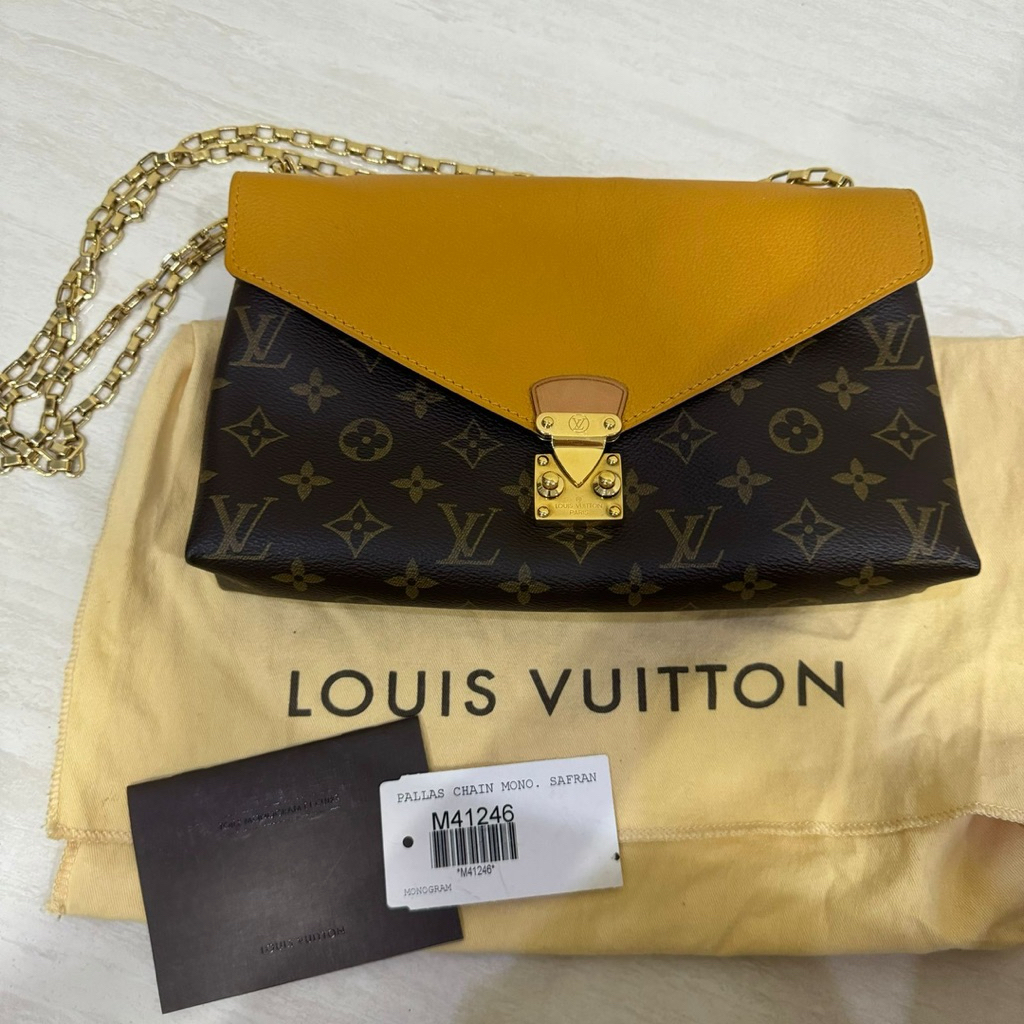Authentic LV Pallas Chain Shoulder Bag