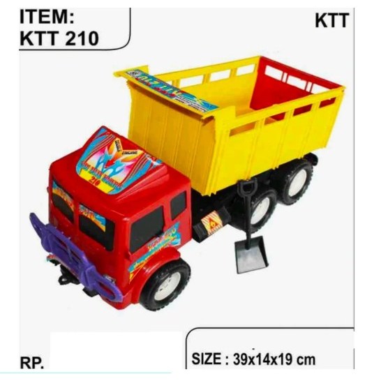 MAINAN TRUCK TRONTON BAN DOBEL KTT210 / MSD