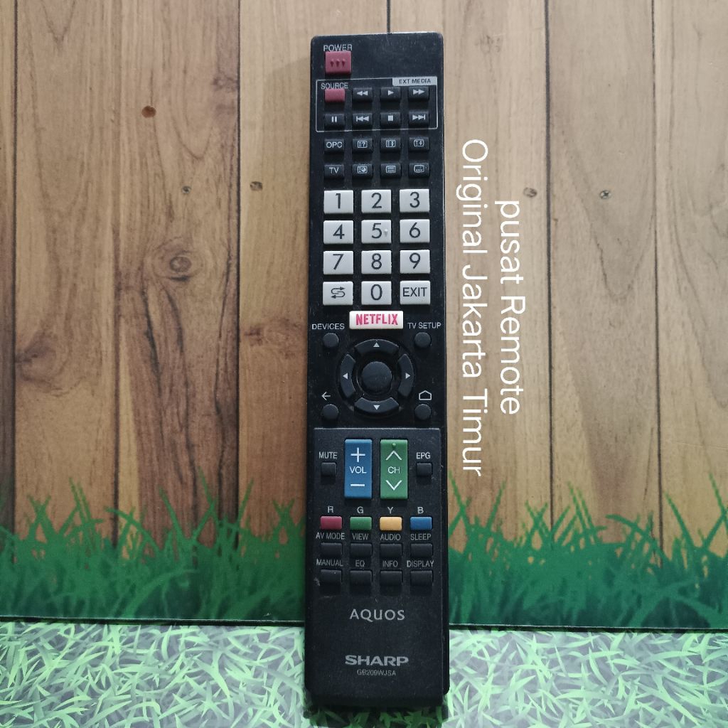 REMOTE REMOT TV SHARP AQUOS GB209WJSA ORIGINAL