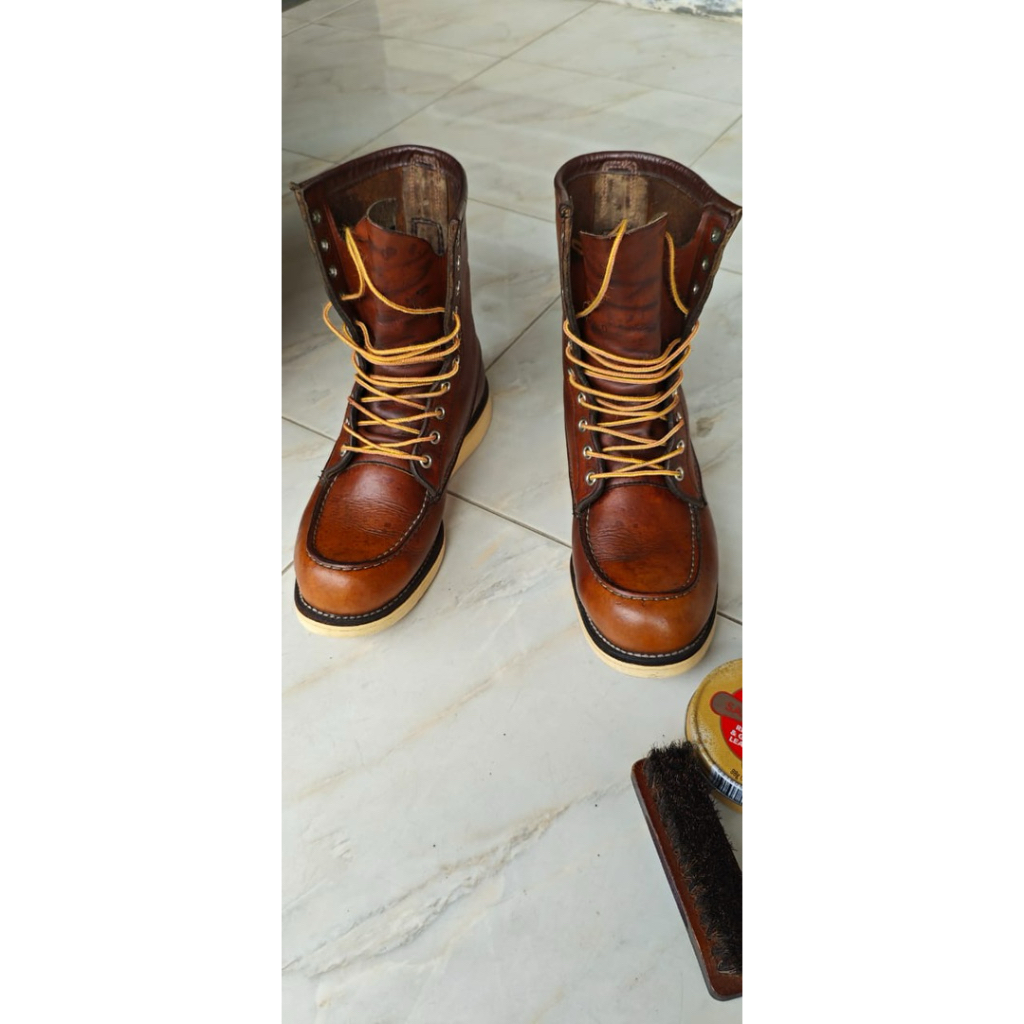 PRELOVED SEPATU RED WING / Red Wing 8887 Classic Moctoe 8 Inch