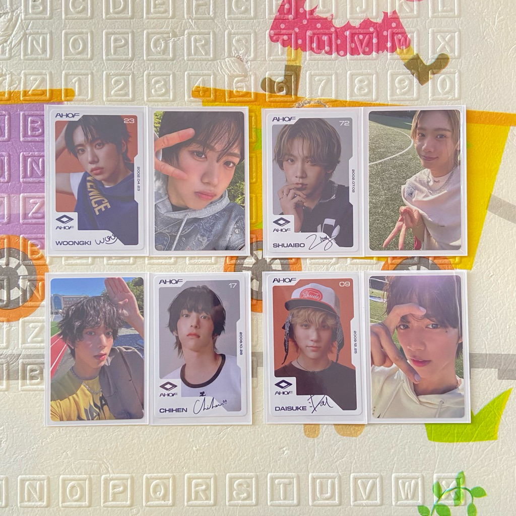 AHOF Official Photocard Member SET WWA PB Ver.