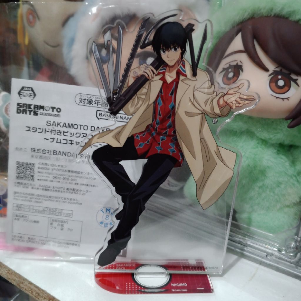 sakamoto days official merch original nagumo yoichi sakamoto natsuki seba gaku osaragi