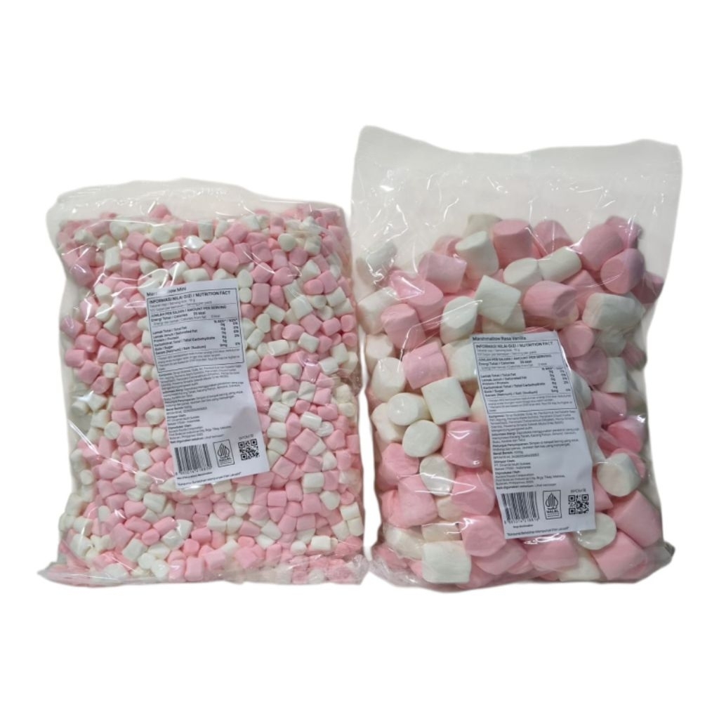 Corniche Mini / Mega  Assorted Marshmallow 1KG