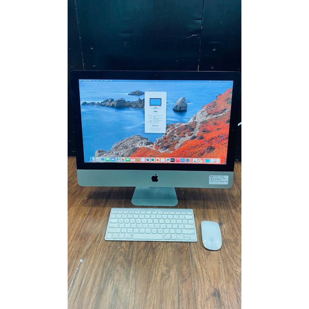 iMac 21-inch Ci5 /Ram 8GB/SSD 240GB 2017 Fullset (SECOND)