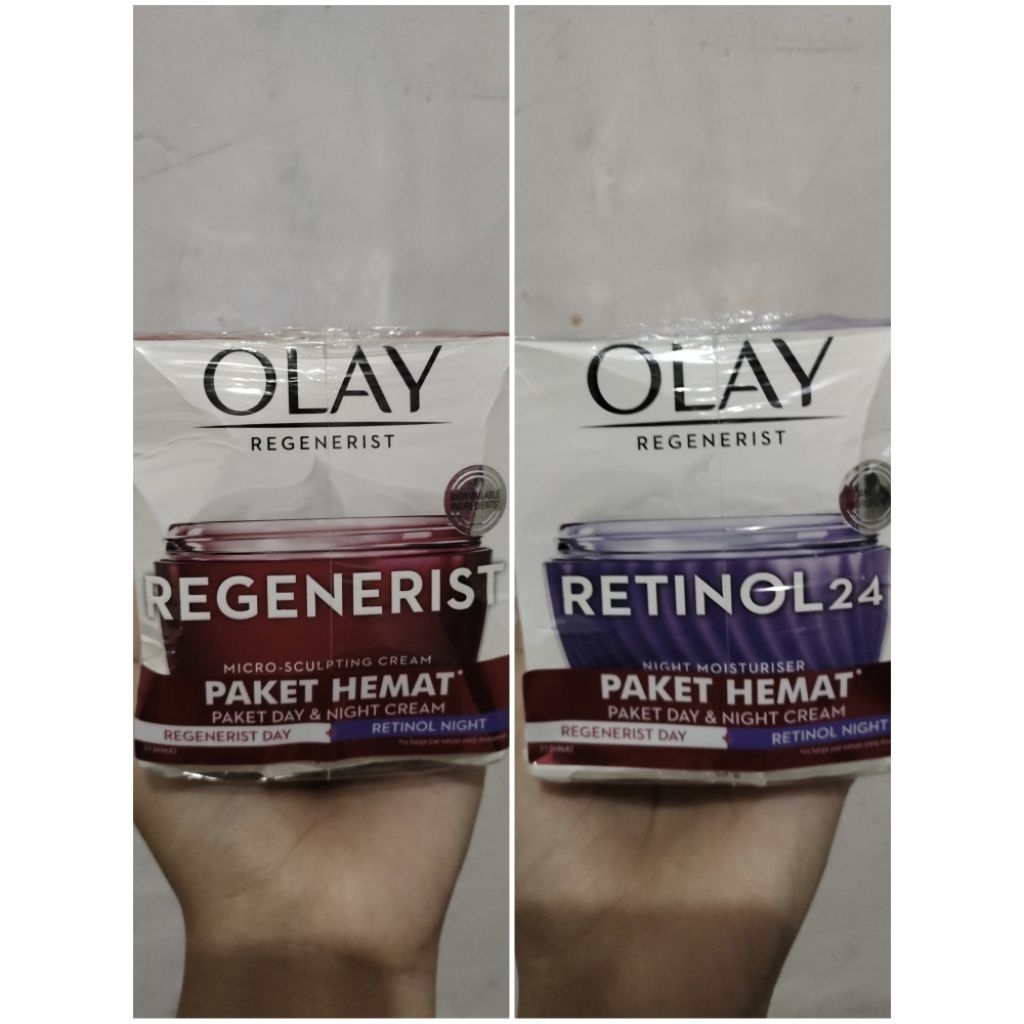 Paket Hemat Olay Regenerist Day & Retinol Night