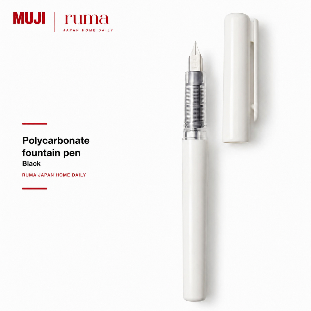MUJI Polycarbonate fountain pen
