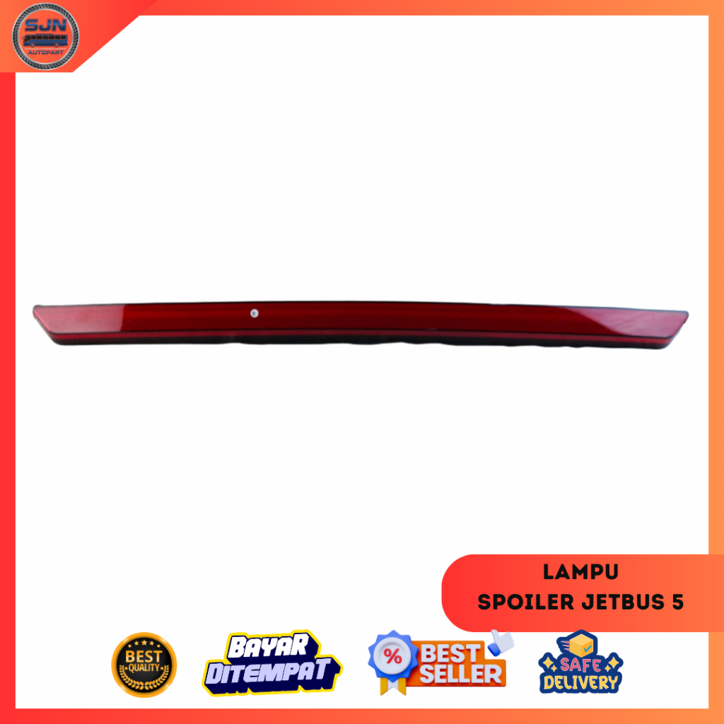 Lampu Spoiler atas center belakang bus Jetbus 5/Lampu Belakang Jetbus 5/Lampu Rem Atas JB5