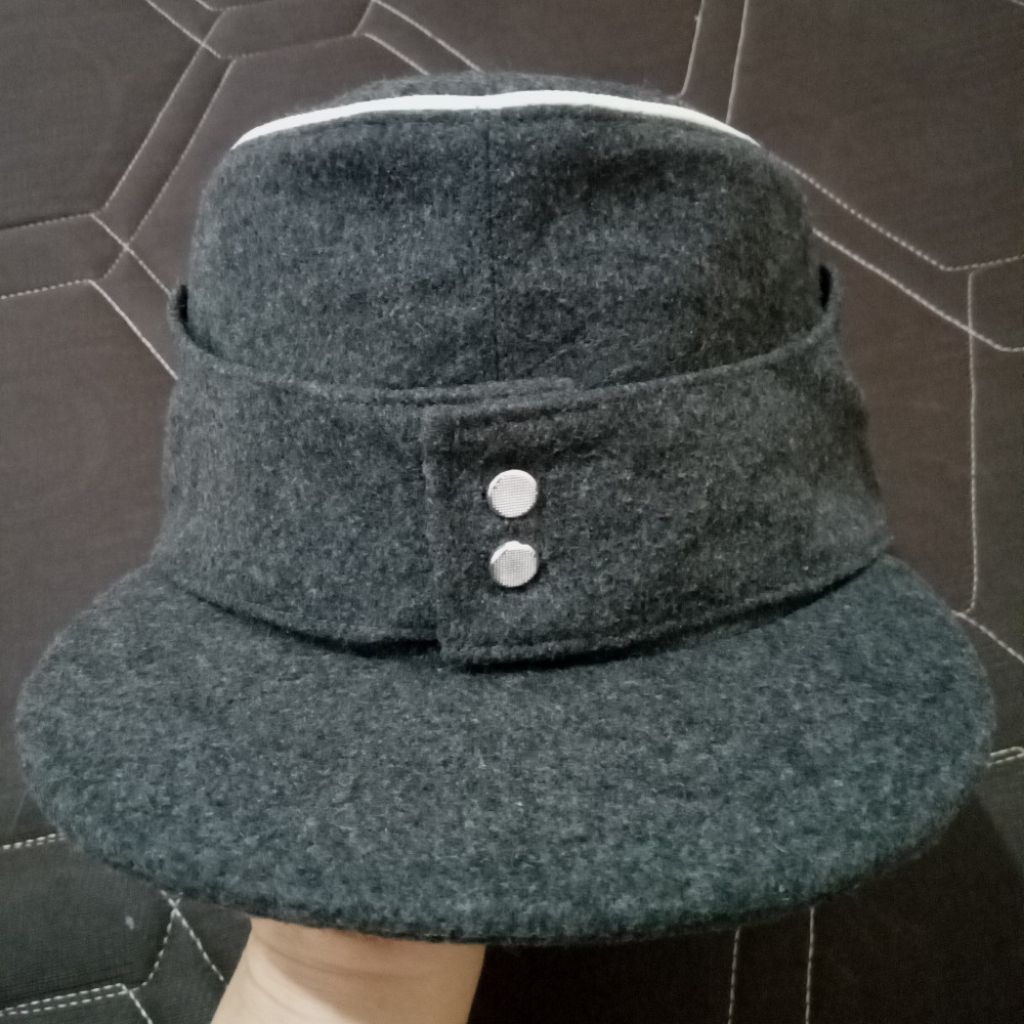 Topi tentara M43 officer Jerman ww2 wol abu