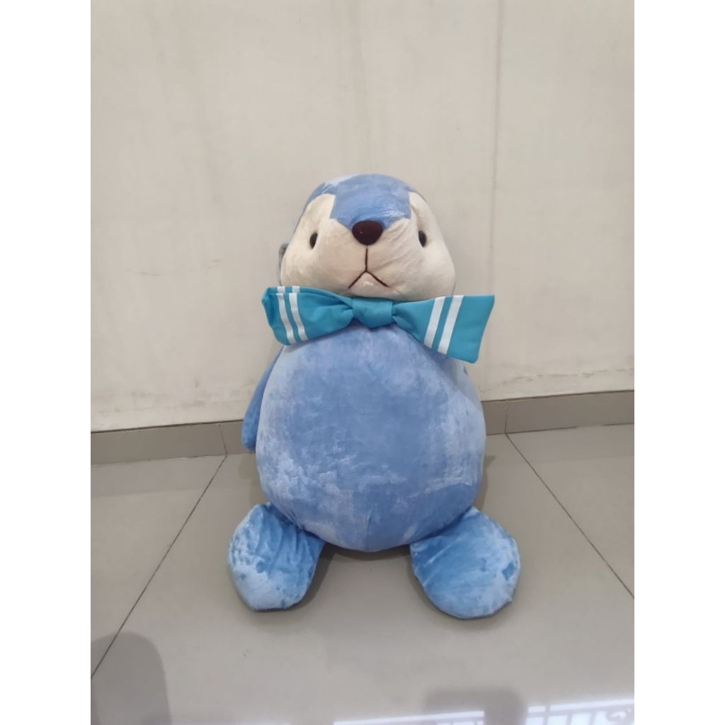 Boneka Pinguin Biru Preloved (ex-koleksi)