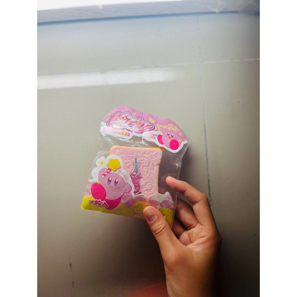 squishy kirby toast (JANGAN DI CO UDH DI KEEP)