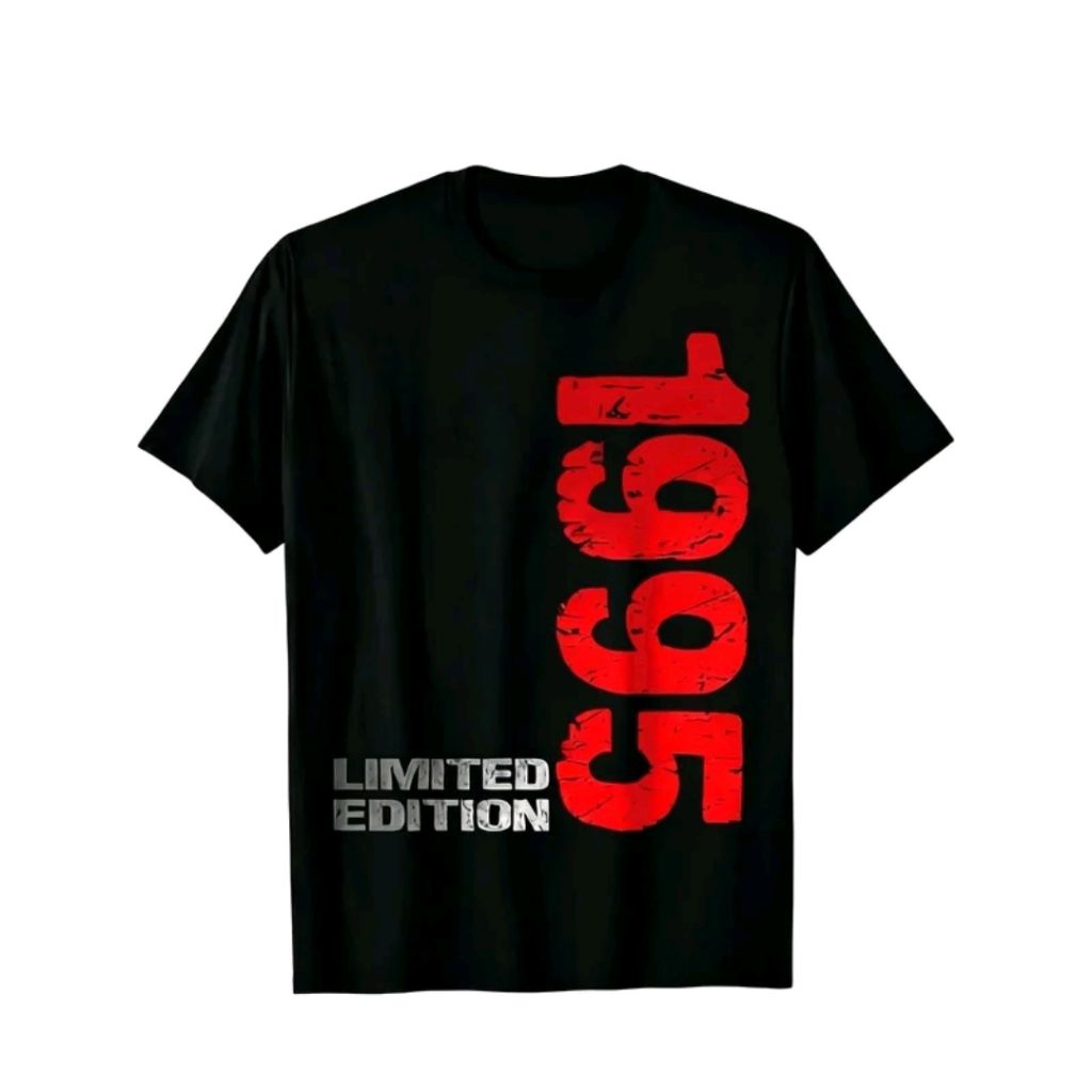 KAOS 1995 LIMITED EDITION MOTIF MERAH