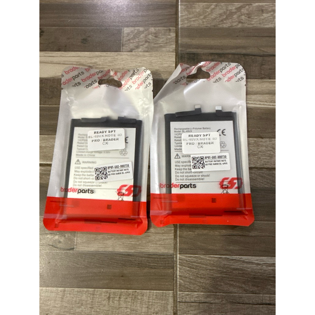 BATRE BATERAI INFINIX BATTERY INFINIX NOTE 40 PRO/NOTE 40PRO/NOT 40 PRO/NOT 40PRO/X6850/BL49VX