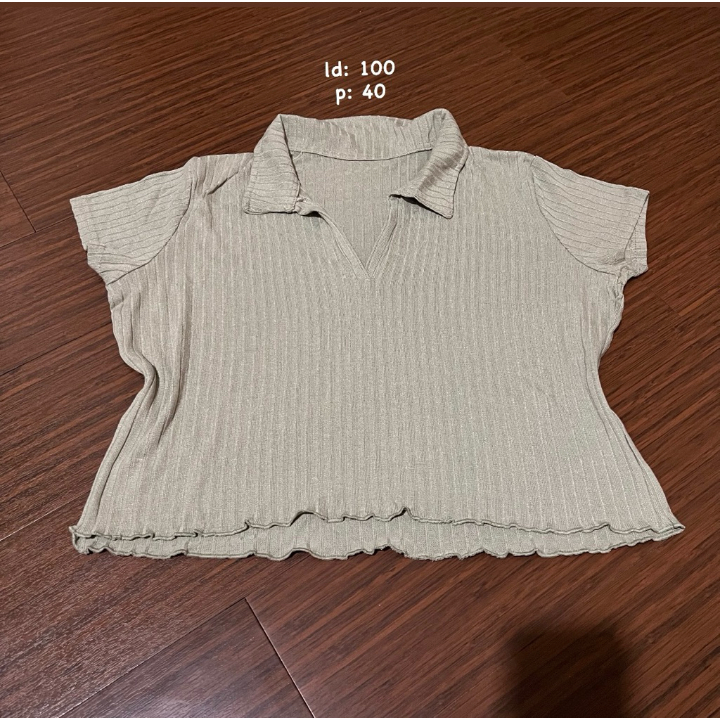 crop top big size lucu
