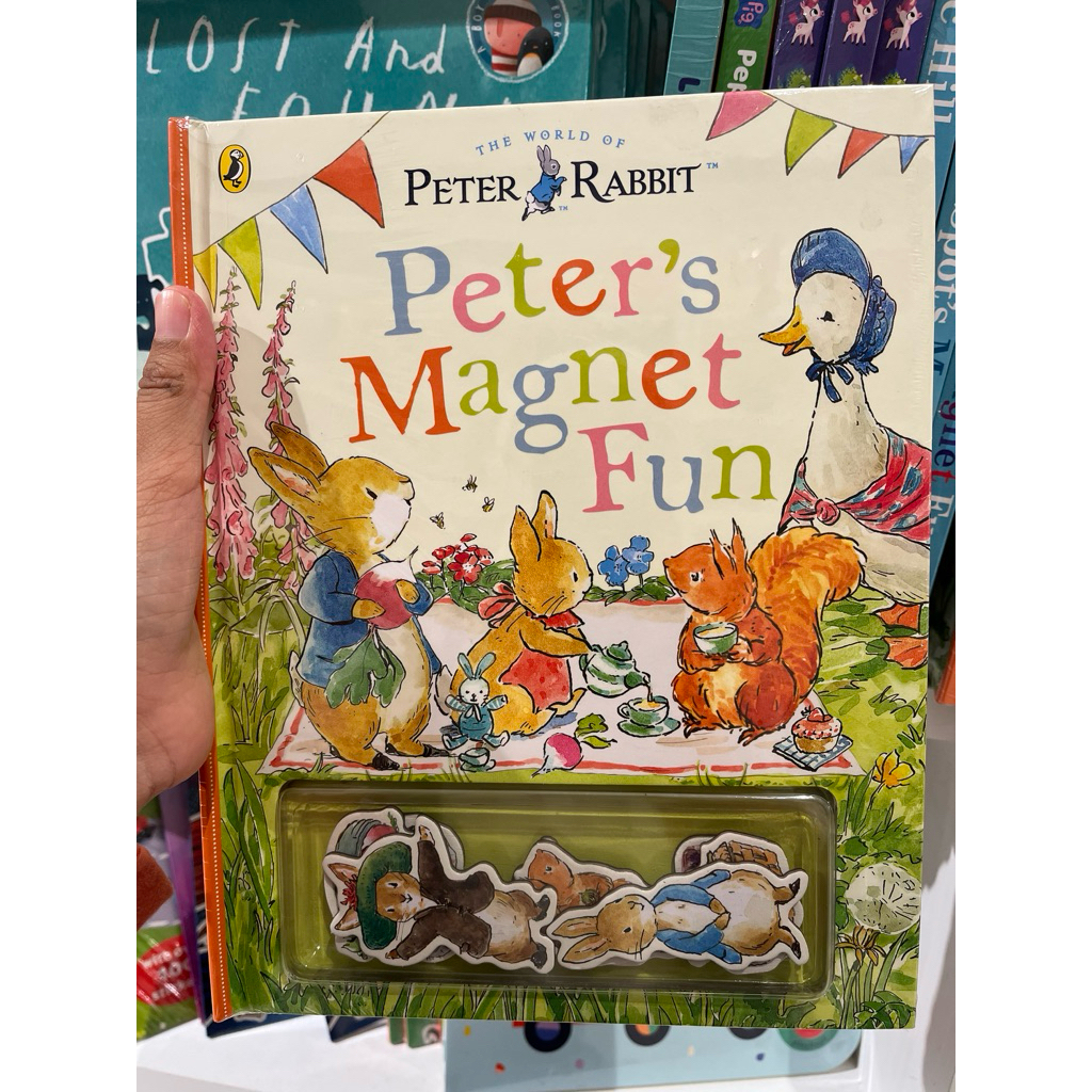 Magnet Book Peter Rabbit Peters Magnet Fun
