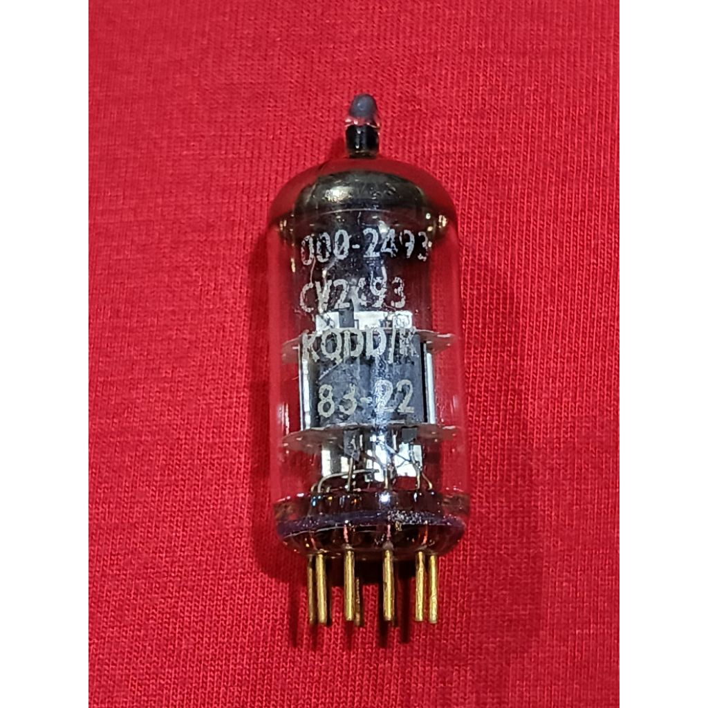 tube mullard CV2493/E88CC/ECC88/Cca/6922/7308/6dj8 NOS