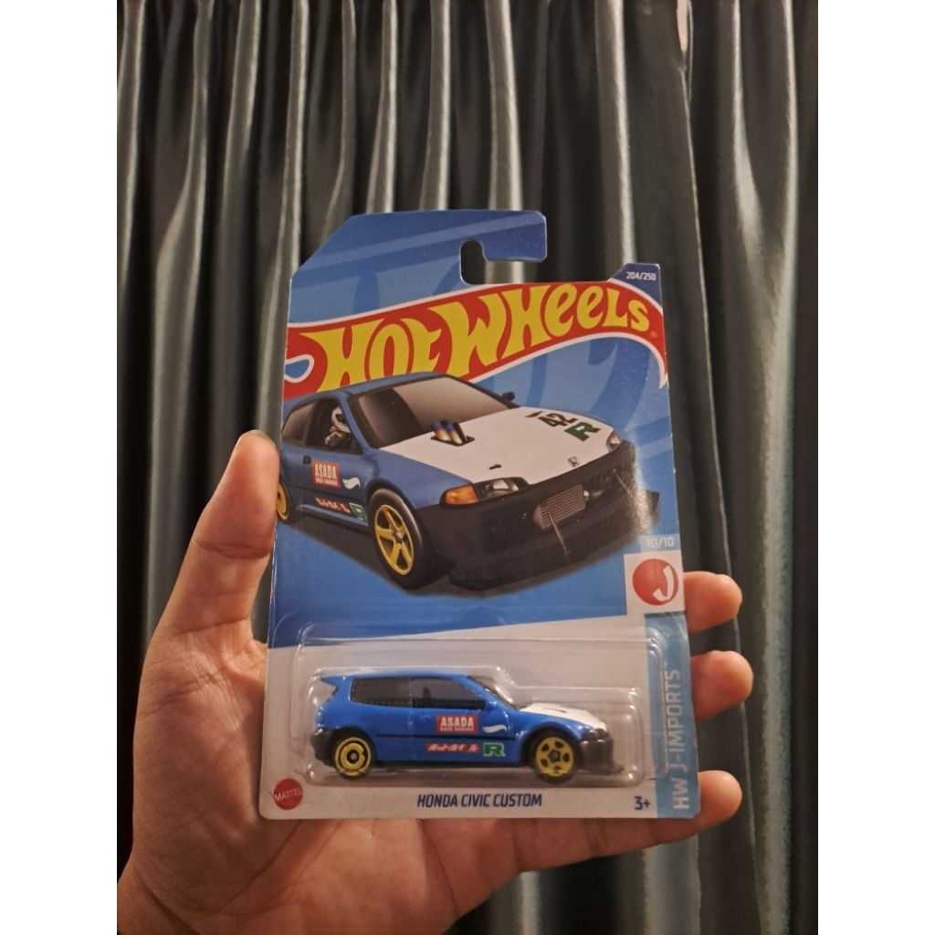 Hotwheels Honda Civic Custom