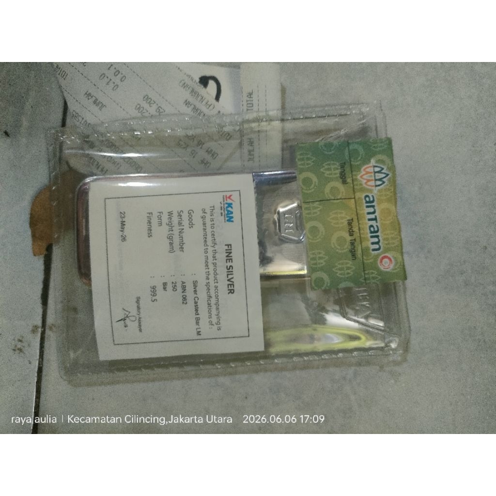 perak antam 250gr 2026