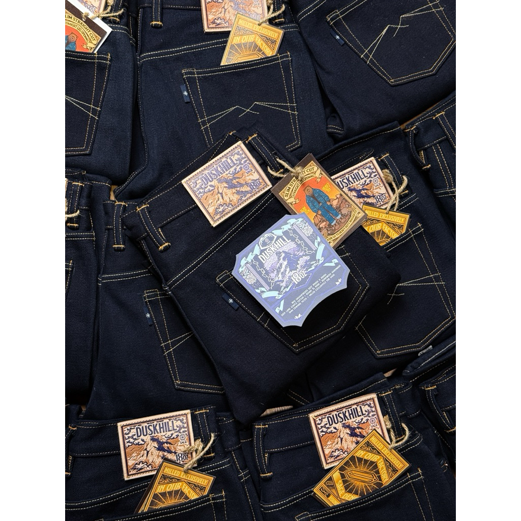 SAGE DENIM - DUSKHILL 18oz UNSANFORIZED