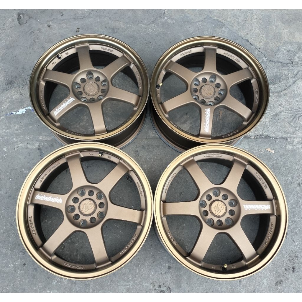 rays te37 R17 , second like new