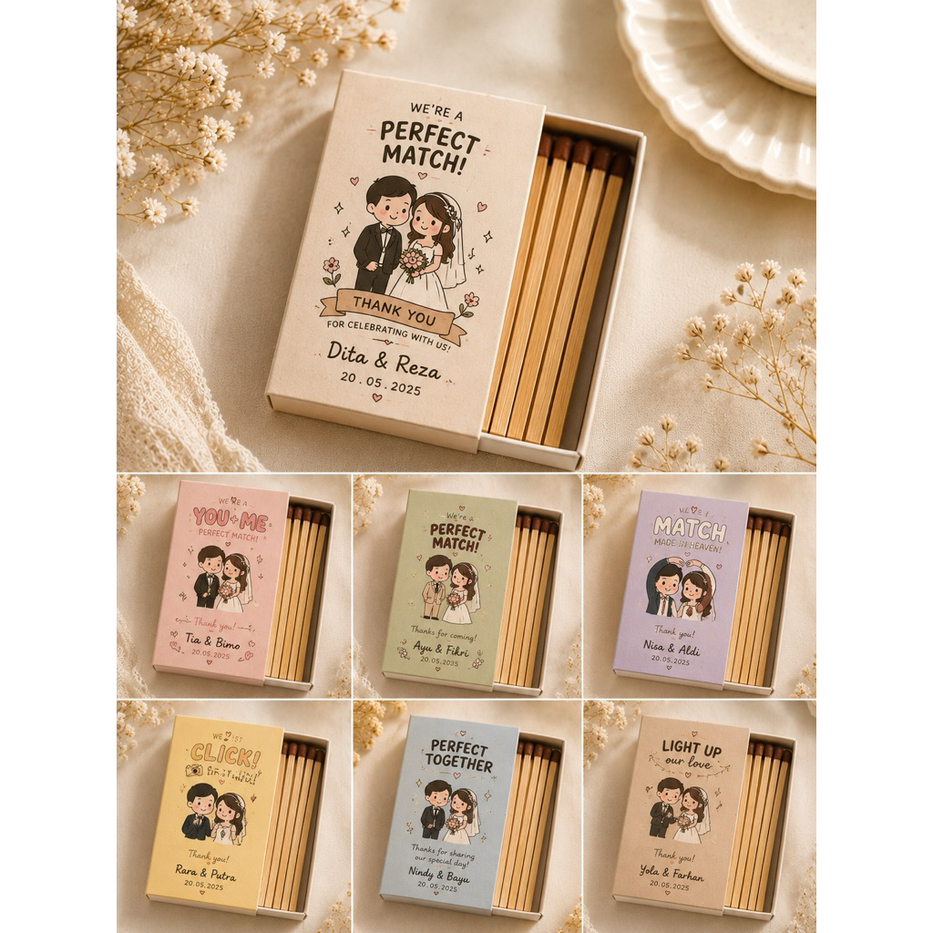 [BISA CUSTOM] Souvenir/ KOREK API KAYU COCOK UNTUK SOUVENIR/WEDDING/PERNIKAHAN/ UNIK/MURAH