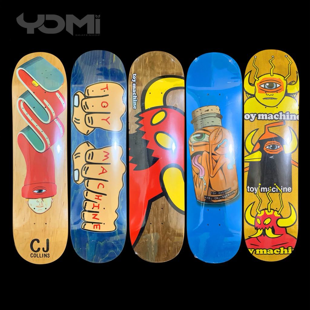 Toy Machine Skateboard Deck ukuran 7.5 8.0 8.25 8.5 | Papan Skateboard