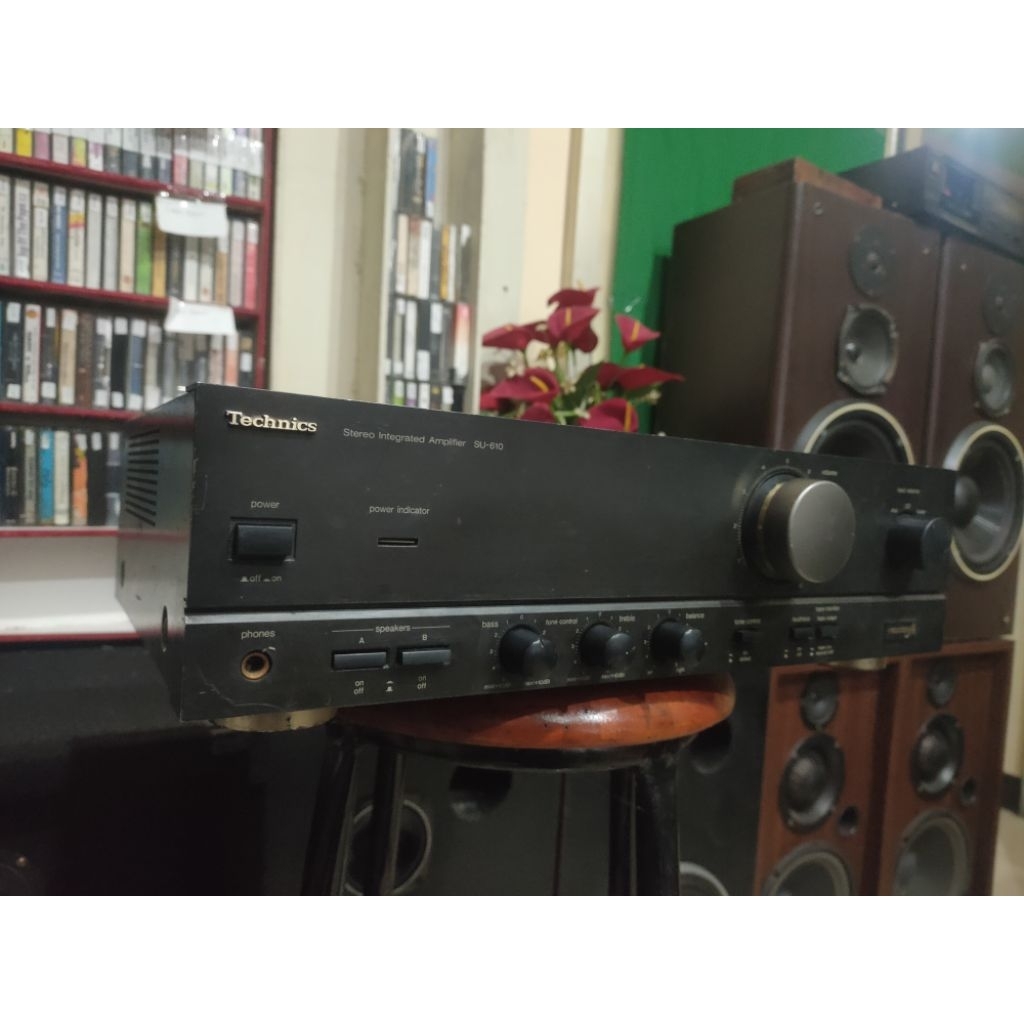 integrated amplifier class A technics su 610
