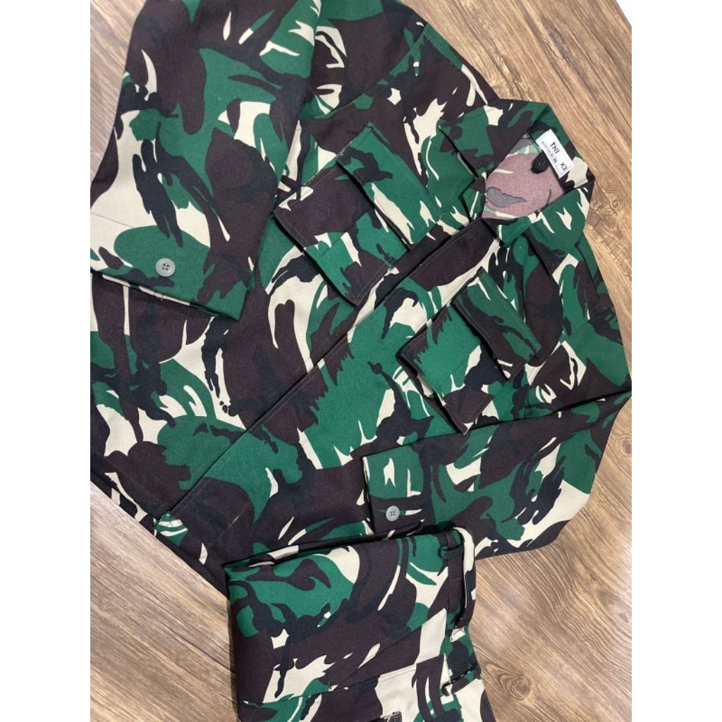 Baju PDL TNI Velbed Sritex  888 Loreng Malvinas