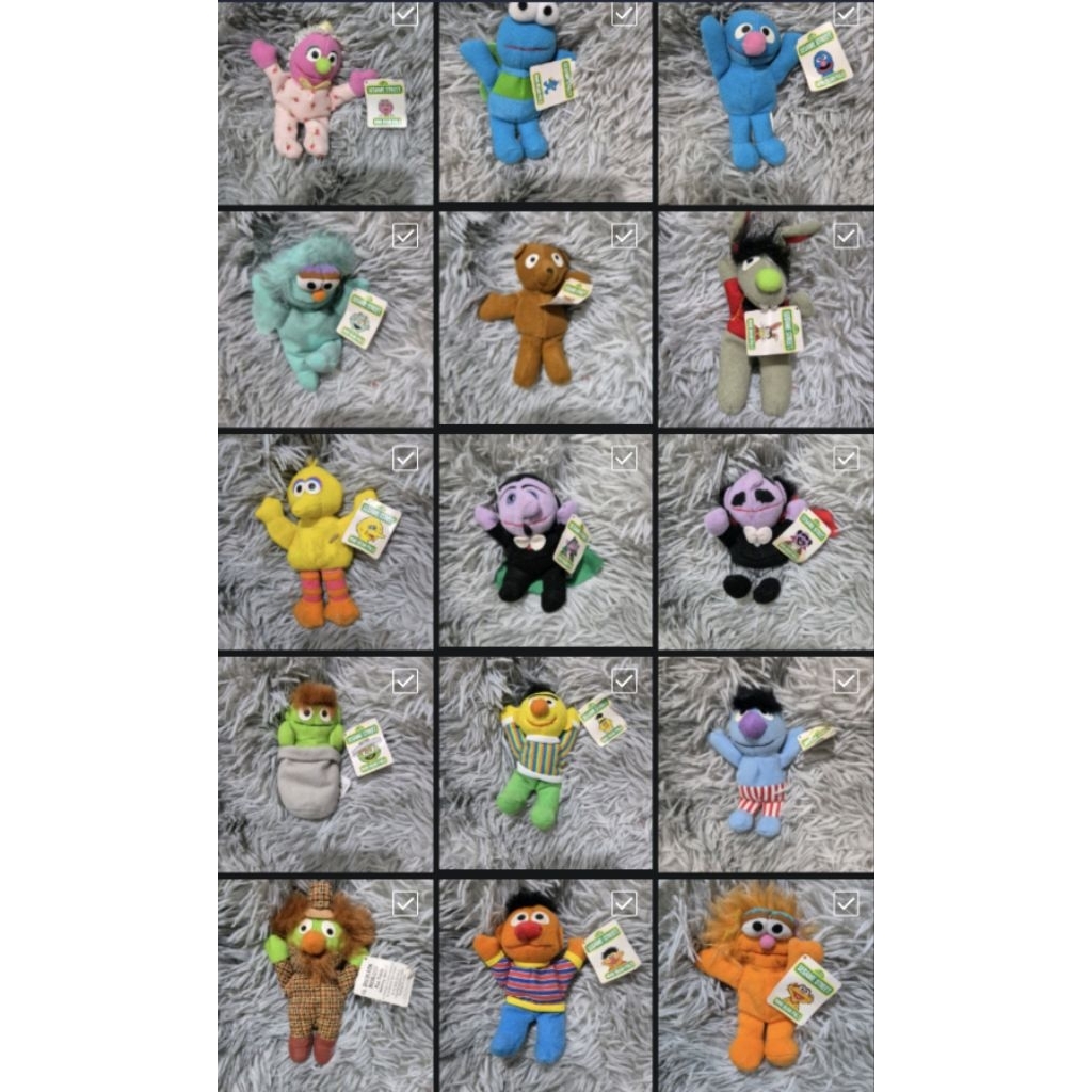 HAPPY MEAL SESAME STREET MCD